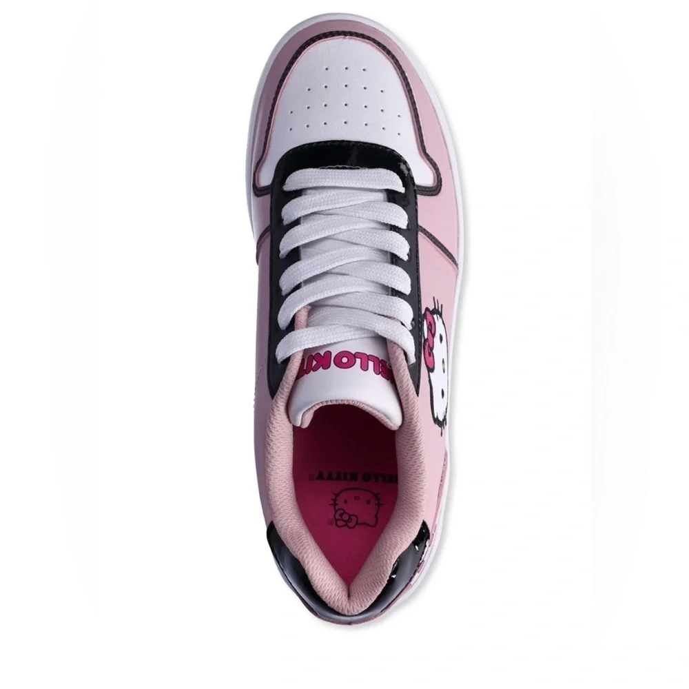 🩷 Hello Kitty by Sanrio Women's Pink Casual Court Sneakers, NWT PICK YOUR SIZE
